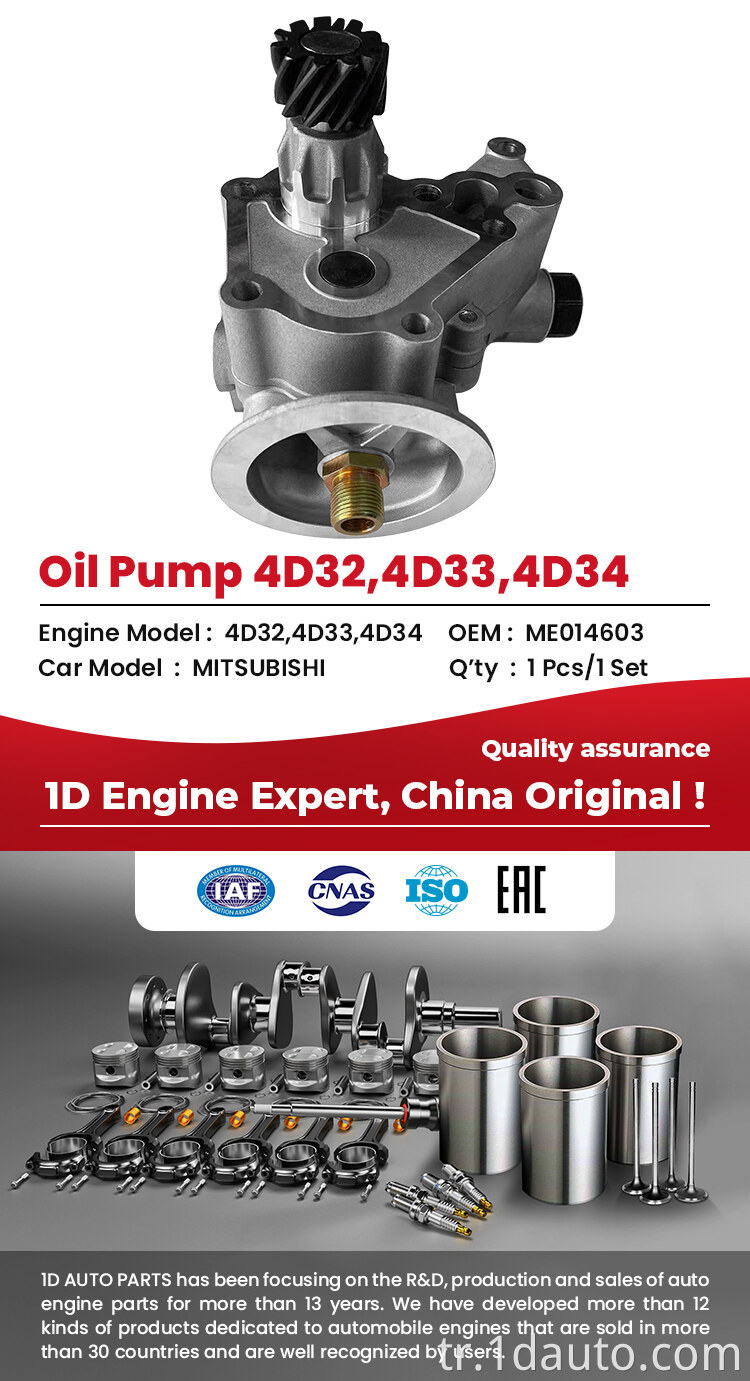 Mitsubishi motor yağ pompası MITSUBISHI Engine Oil Pump